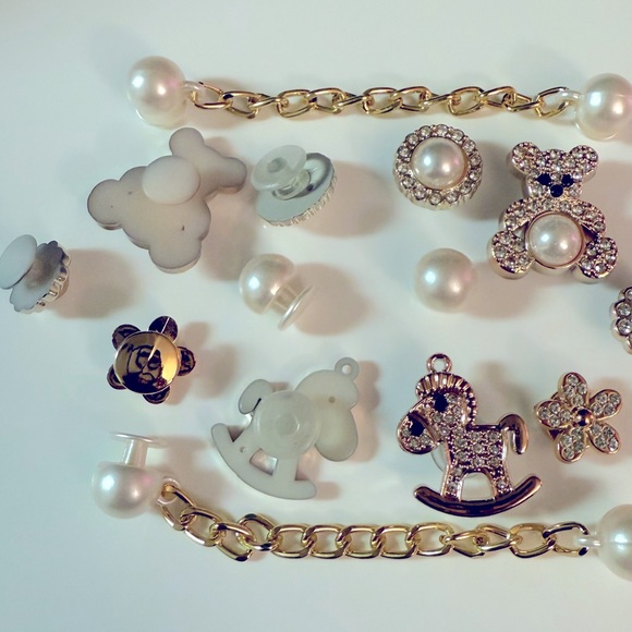 14 Rhinestone Croc Charms Jibbit Shoe Charm Disney Croc Charms - Picture 8 of 8